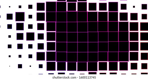 Dark Pink, Blue vector layout with lines, rectangles. Modern design with rectangles in abstract style. Pattern for business booklets, leaflets