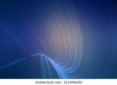 Diseño vector azul oscuro rosa con líneas planas. Ilustración abstracta brillante con palos de colores. Plantilla para sus hermosos fondos.