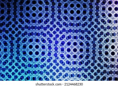 Dark Pink, Blue vector layout with circle shapes. Abstract illustration with colored bubbles in nature style. Pattern for textures of wallpapers.