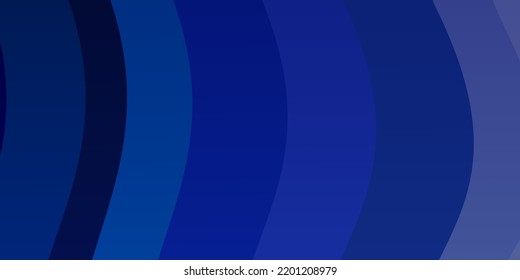 Dark Pink, Blue vector layout with circular arc. Abstract illustration with gradient bows. Template for your UI design.