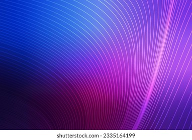 Dark Pink, Blue vector layout with flat lines. Shining colored illustration with sharp stripes. Template for your beautiful backgrounds.