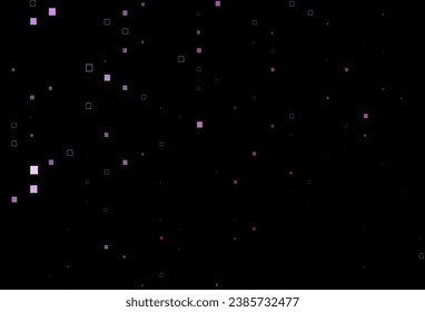 Diseño vector azul, rosa oscuro con rectángulos, cuadrados. Rectángulos sobre fondo abstracto con gradiente colorido. Patrón para sitios web, páginas de inicio.