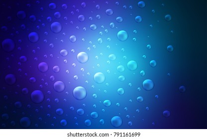 Dark Pink, Blue vector layout with circle shapes. Blurred bubbles on abstract background with colorful gradient. The pattern can be used for ads, leaflets of liquid.