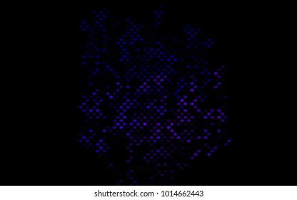 Dark Pink, Blue vector low poly background. A sample with a polygonal design. Illustration in polygonal style with repeating squares