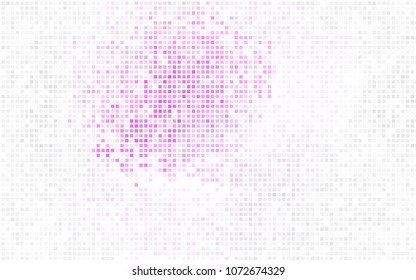 Dark Pink, Blue vector low poly background. A sample with a polygonal design. Illustration in polygonal style with repeating squares