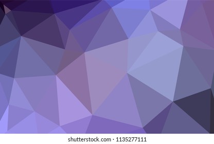 Dark Pink, Blue vector low poly layout. Geometric illustration in Origami style with gradient.  Brand new design for your business.