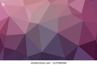 Dark Pink, Blue vector low poly layout. A completely new color illustration in a polygonal style. A new texture for your web site.