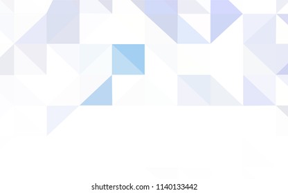 Dark Pink, Blue vector low poly texture. Colorful illustration in abstract style with triangles. Triangular pattern for your design.