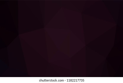 Dark Pink, Blue vector low poly texture. Creative illustration in halftone style with triangles. Textured pattern for your backgrounds.