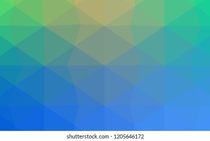 Dark Pink, Blue vector low poly texture. A completely new color illustration in a  polygonal style. Brand-new design for your business.