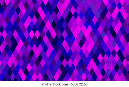 Dark Pink, Blue vector low poly background. Creative geometric illustration in Origami style with gradient. The elegant pattern can be used as part of a brand book.