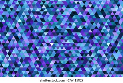 Dark Pink, Blue vector low poly template. Creative geometric illustration in Origami style with gradient. The elegant pattern can be used as part of a brand book.