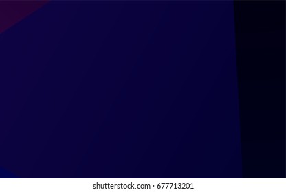 Dark Pink, Blue vector low poly background. Shining illustration, which consist of triangles. Triangular pattern for your business design.