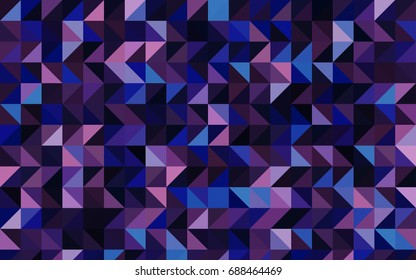 Dark Pink, Blue vector low poly template. An elegant bright illustration with gradient. A completely new design for your business.