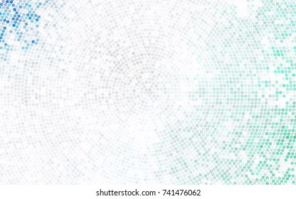 Dark Pink, Blue vector low poly background. A sample with a polygonal design. Illustration in polygonal style with repeating squares