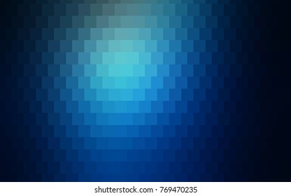 Dark Pink, Blue vector low poly background. A sample with a polygonal design. Illustration in polygonal style with repeating squares