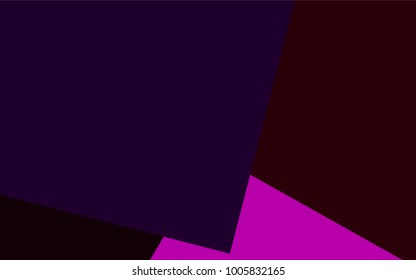 Dark Pink, Blue vector modern geometrical background. Abstract template. Geometric pattern in square style with gradient.