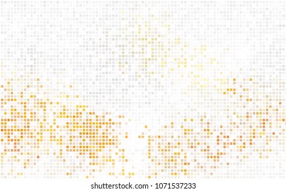 Dark Pink, Blue vector modern geometrical background. Abstract template. Geometric pattern in square style with gradient.