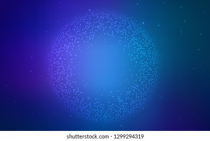 Dark Pink, Blue vector modern elegant layout. Colorful illustration in abstract style with gradient. Blurred design for your web site.
