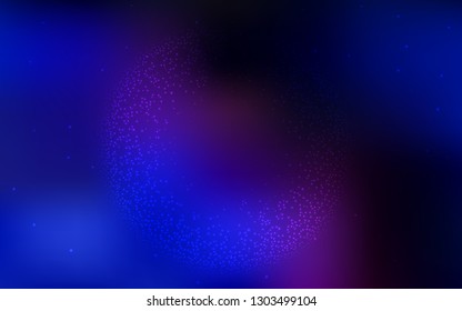 Dark Pink, Blue vector modern elegant backdrop. Colorful illustration in abstract style with gradient. Background for designs.