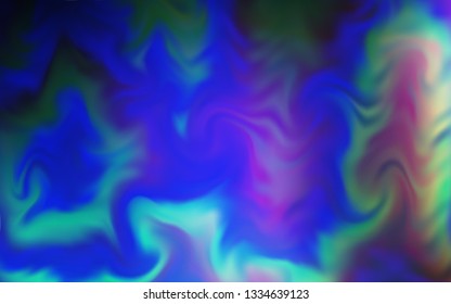 Dark Pink, Blue vector modern elegant backdrop. Glitter abstract illustration with gradient design. The best blurred design for your business.
