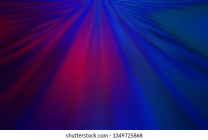 Dark Pink, Blue vector modern elegant layout. New colored illustration in blur style with gradient. New way of your design.