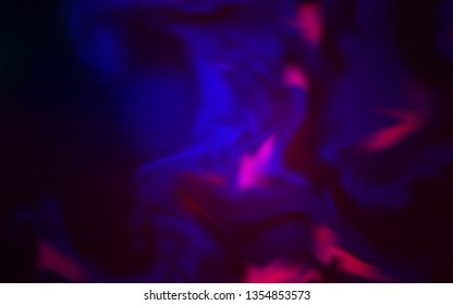 Dark Pink, Blue vector modern elegant background. An elegant bright illustration with gradient. Blurred design for your web site.