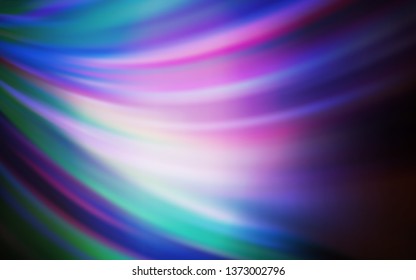 Dark Pink, Blue vector modern elegant layout. Glitter abstract illustration with gradient design. Smart design for your work.