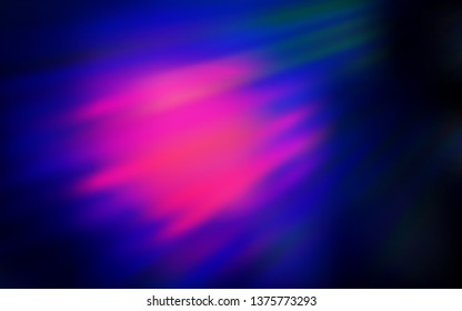 Dark Pink, Blue vector modern elegant layout. Creative illustration in halftone style with gradient. New style for your business design.