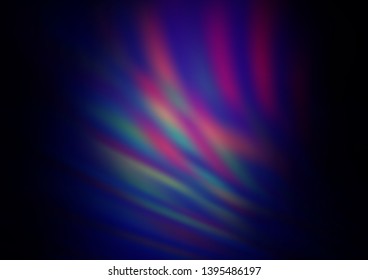 Dark Pink, Blue vector modern elegant background. Colorful illustration in blurry style with gradient. The blurred design can be used for your web site.