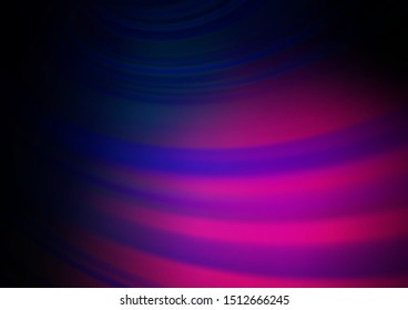 Dark Pink, Blue vector modern bokeh pattern. Glitter abstract illustration with an elegant design. The elegant pattern for brand book.