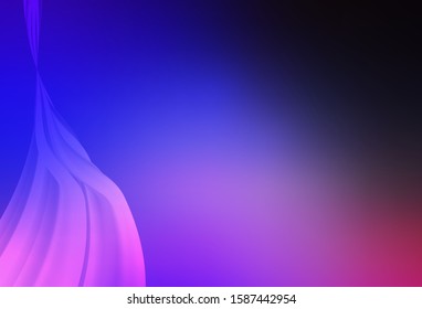 Dark Pink, Blue vector modern elegant background. Creative illustration in halftone style with gradient. Elegant background for a brand book.