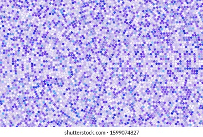 Dark Pink, Blue vector modern geometrical background. Abstract template. Geometric pattern in square style with gradient.