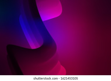 Dark Pink, Blue vector modern elegant layout. A completely new colored illustration in blur style. New design for your business.