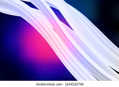 Diseño moderno y elegante de vector azul oscuro. Ilustración colorida en estilo abstracto con degradado. Nuevo estilo para el diseño de su negocio.