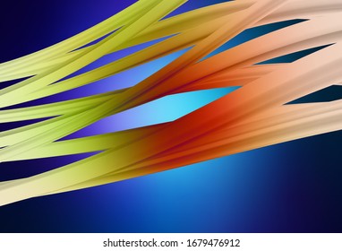 Dark Pink, Blue vector modern elegant background. Modern abstract illustration with gradient. The best blurred design for your business.