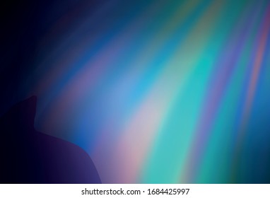 Dark Pink, Blue vector modern elegant background. Creative illustration in halftone style with gradient. Background for a cell phone.