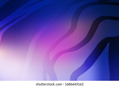 Dark Pink, Blue vector modern elegant backdrop. Abstract colorful illustration with gradient. Blurred design for your web site.