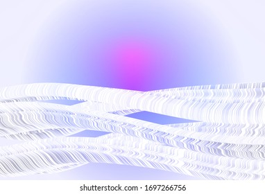 Dunkelrosa, blaue Vektorillustration, modernes, elegantes Layout. Farbige Illustration in kleinem Stil. Hintergrund für ein Handy.