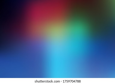 Dark Pink, Blue vector modern elegant backdrop. Glitter abstract illustration with gradient design. Blurred design for your web site.