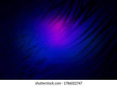 Dark Pink, Blue vector modern elegant layout. Creative illustration in halftone style with gradient. Smart design for your work.
