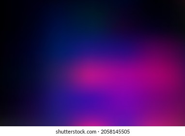 Dark Pink, Blue vector modern elegant background. Creative illustration in halftone style with gradient. Template for cell phones.