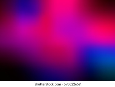 Dark Pink, Blue vector modern elegant abstract background in blurry style with gradient. Brand-new colored template.   