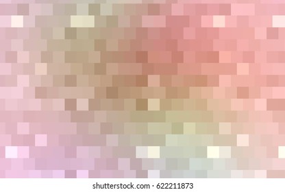 Dark Pink, Blue vector modern geometrical background. Abstract template. Geometric pattern in square style with gradient.