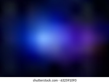Dark Pink, Blue vector modern elegant background. Creative illustration in halftone style with gradient. The template can be used as a background of a cell phone.