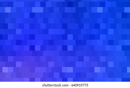 Dark Pink, Blue vector modern geometrical background. Abstract template. Geometric pattern in square style with gradient.