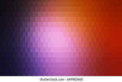 Dark Pink, Blue vector modern geometrical background. Abstract template. Geometric pattern in square style with gradient.