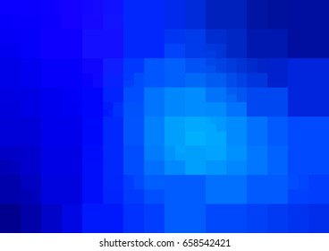 Dark Pink, Blue vector modern geometrical abstract background. Texture template. Geometric pattern in Origami style with gradient. 