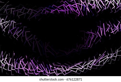 Dark Pink, Blue vector modern geometrical background. Abstract template. Geometric pattern in square style with gradient.