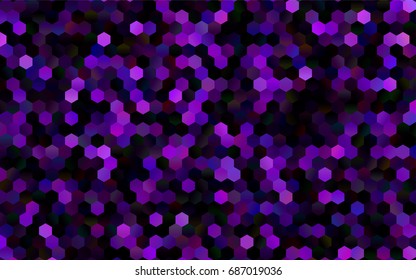Dark Pink, Blue vector modern geometrical abstract background. Texture, brand-new background. Geometric background in Origami style with gradient. 